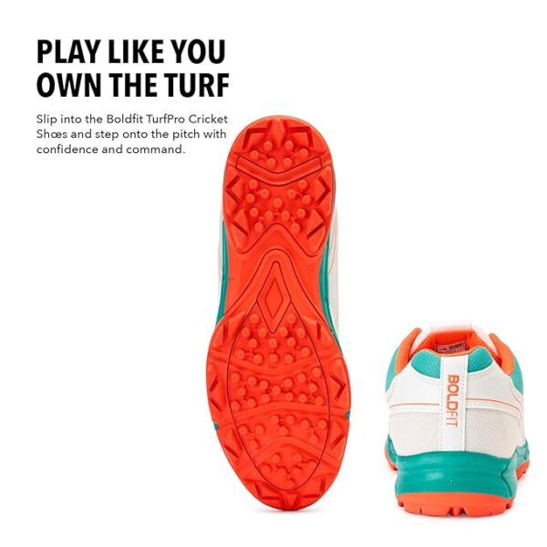 Boldfit Cricket Shoes for Men & Boys Sports Shoes for Lightweight Cricket Sports Shoes, - Image 3