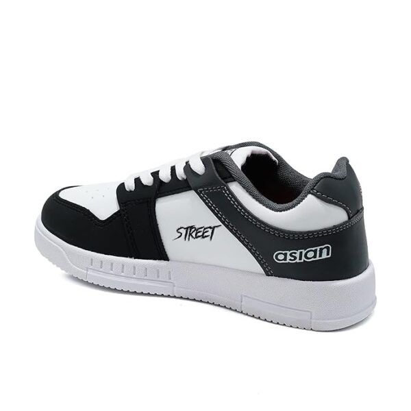 ASIAN Boy's Tarzan-04 Kids Casual White Sneaker with Lightweight Synthetic Upper Lace-Up Shoes for Kid's & Boy's - Image 4